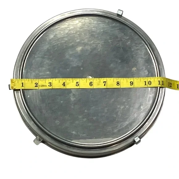 Mirro Aluminum Cake Saver Carrier Locking Lid W/ Handle Pan Vintage 60s USA Made - Picture 9 of 13